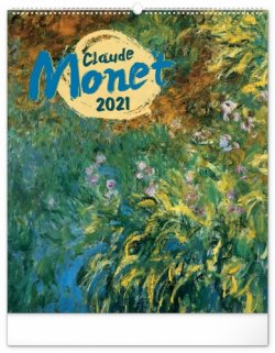 Kalendář 2021 nástěnný: Claude Monet, 48 × 56 cm