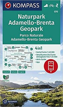 Naturkpark Adamello-Brenta Geopark 070  NKOM 1:40T