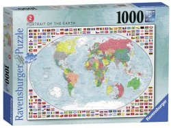 Puzzle Mapa světa/1000 dílků