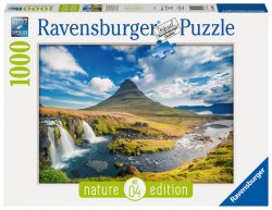 Puzzle Vodopády Kirkjufell/1000 dílků