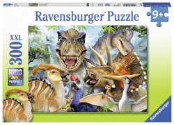 Puzzle Dinosaurovo selfie/300 dílků