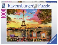 Puzzle Na břehu Seiny/1000 dílků