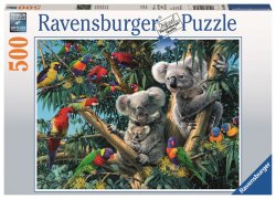 Puzzle Koaly na stromě 500 dílků