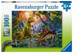 Puzzle V říši dinosaurů/100 dílků