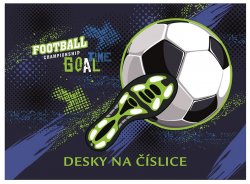 Desky na číslice Fotbal