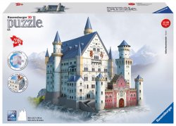 Puzzle 3D Zámek Neuschwanstein/216 dílků