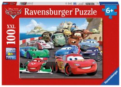 Puzzle Auta: Výbušný automobilový závod/100 dílků