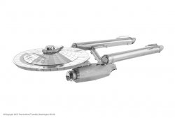 Metal Earth 3D puzzle: Star Trek USS Enterprise NCC-1701