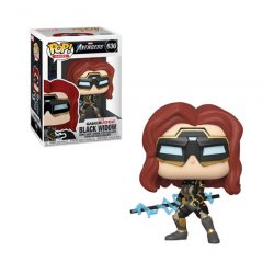 Funko POP Marvel:Avengers Game-Black Widow - Stark Tech Suit/s možností chase