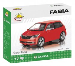 Stavebnice COBI - Škoda Fabia model 2019, 1:35, 77 k 