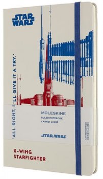 Moleskine: Star Wars zápisník linkovaný L X-Wing