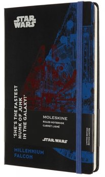 Moleskine: Star Wars zápisník linkovaný L Falcon