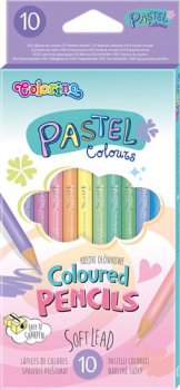 Pastel - kulaté pastelky 10 barev