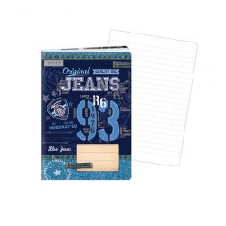 Sešit A6, 40 listů, 644 Blue jeans