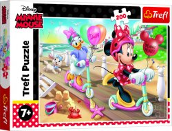 Puzzle Minnie Mouse: Na pláži/200 dílků