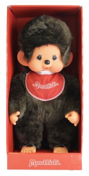 Monchhichi 45cm - kluk červený bryndáček