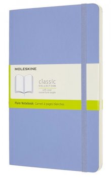 Moleskine: Zápisník měkký čistý sv. modrý L