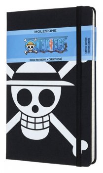 Moleskine: One Piece zápisník linkovaný Vlajka L