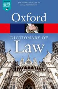 Oxford Dictionary of Law, 9th Edition