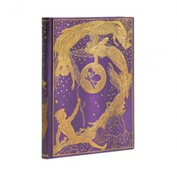 Zápisník Paperblanks - Lang´s Fairy Books Violet Fairy, Midi / linkovaný