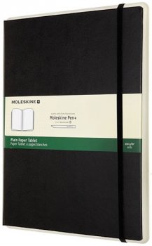 Moleskine: Paper tablet tvrdý čistý černý XL 01