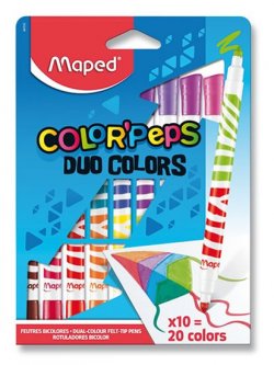 Fixy Maped Color Peps Duo 20 barev