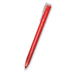 Faber - Castell kuličkové pero RX - červené 0,5 mm