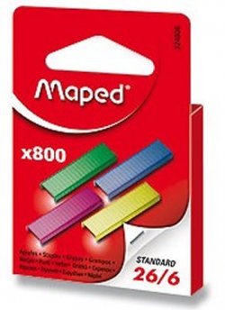 Maped - Drátky 26/6 barevné 800 ks