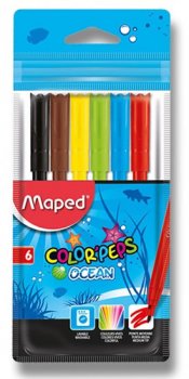 Fixy MAPED Color´Peps Ocean, 6 barev
