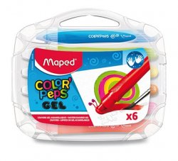 Maped - Gelové pastelky Color´Peps Gel 6 ks