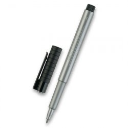 Popisovač Faber-Castell Pitt Artist Pen Metallic - stříbrný