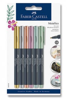 Faber - Castell Popisovač metalický 6 ks