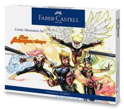 Faber - Castell Popisovač Comic Illustration set 15 ks