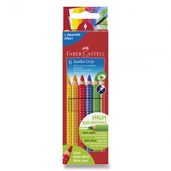 Faber - Castell Pastelky Jumbo Grip 6 ks