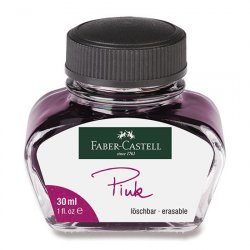 Faber - Castell Inkoust ve skleněné lahvičce - růžový 30 ml