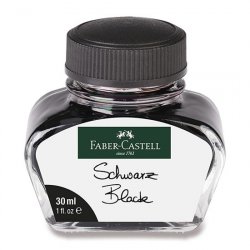 Faber - Castell Inkoust ve skleněné lahvičce - černý 30 ml