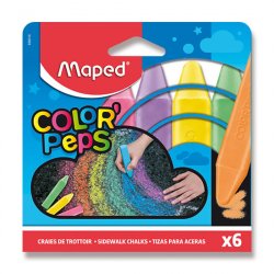 Maped - Křídy Color´Peps 6 barev