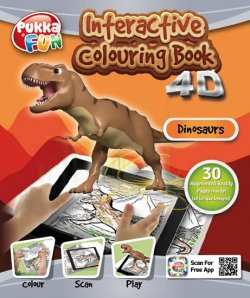 Pukka Fun Interaktivní omalovánky - Dinosauři
