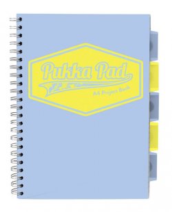 Pukka Pad Projektový blok Pastel A4, papír 80g, 100 listů, světle modrý
