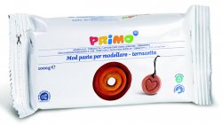 PRIMO Samotvrdnoucí hmota 1000 g - terakota