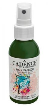 Cadence textilní sprej 100 ml - tmavě zelená