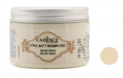 Cadence reliefní pasta křídová Shabby Chic 150 ml - smetanová,taffy