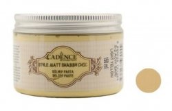 Cadence reliefní pasta křídová Shabby Chic 150 ml - světle žlutá, light yellow