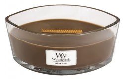 WoodWick svíčka - Amber & incense      