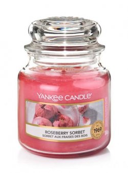 Yankee Candle svíčka - Roseberry Sorbet