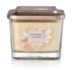 Yankee Candle svíčka Elevation 3 knoty - Rice Milk & Honey