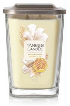 Yankee Candle svíčka Elevation 2 knoty - Rice Milk & Honey