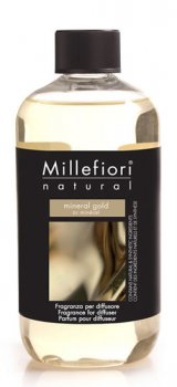 Millefiori Natural Náplň pro difuzér 250ml - Mineral Gold  