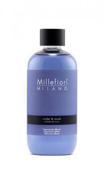 Millefiori Natural Náplň pro difuzér 250ml - Violet & Musk