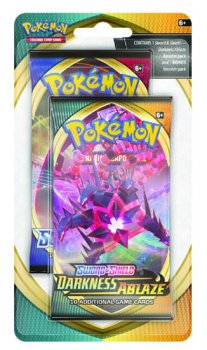 Pokémon TCG: Sword and Shield Darkness Ablaze akce 1+1 Pack Blister